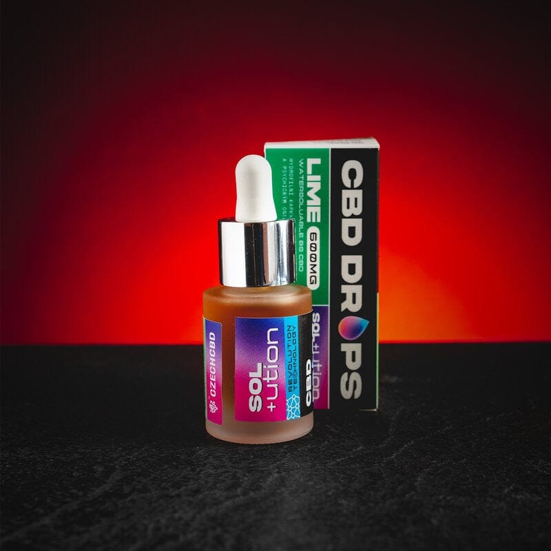 CBD drops SOL+ution Lime 600 mg