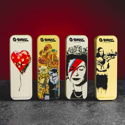 CBD Blumenbox Banksy Design HHC CBD Preroll Joint Blüten Dove Queen