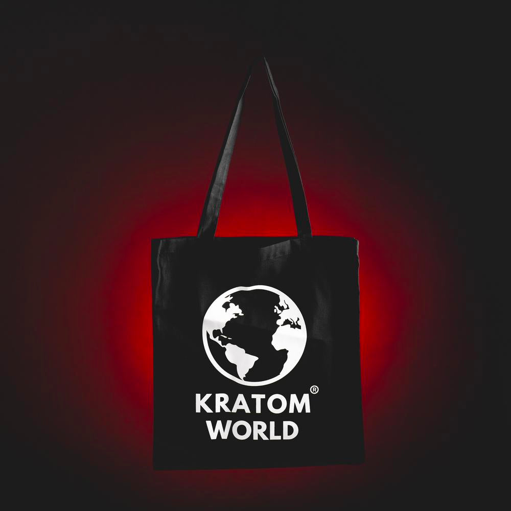 Kratom World Canvas Tasche