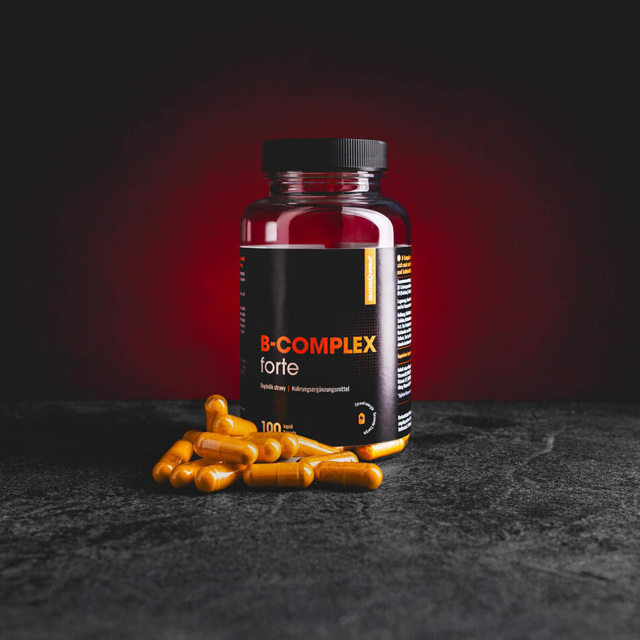 Kratom world vitamin b komplex kratomworld verkauf B-Komplex forte von Kratom World – Nahrungsergänzung mit B1–B12, Biotin und Inositol, für Energie, Psyche, Nerven und Haut, 100 Kapseln mit hoher Bioverfügbarkeit, tschechisches Produkt spectrum B1–B12 supplement with biotin & inositol, supports energy, brain, mood & skin health