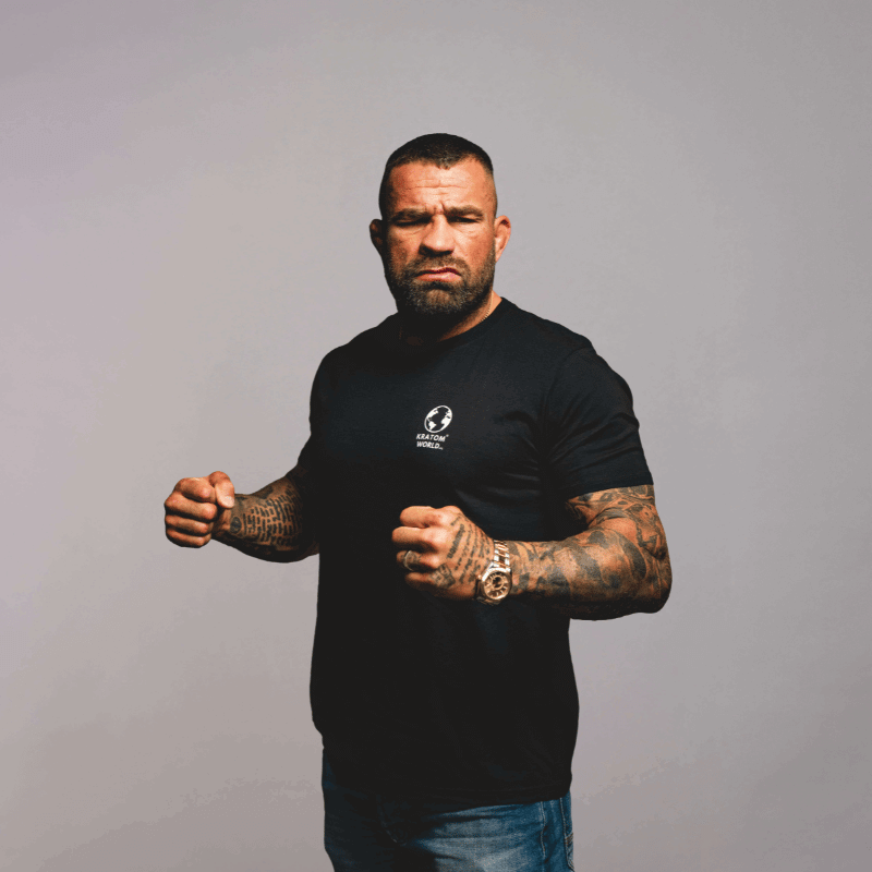 kratom world herren tshirt kratom t-shirt baumvolle herren green maeng da