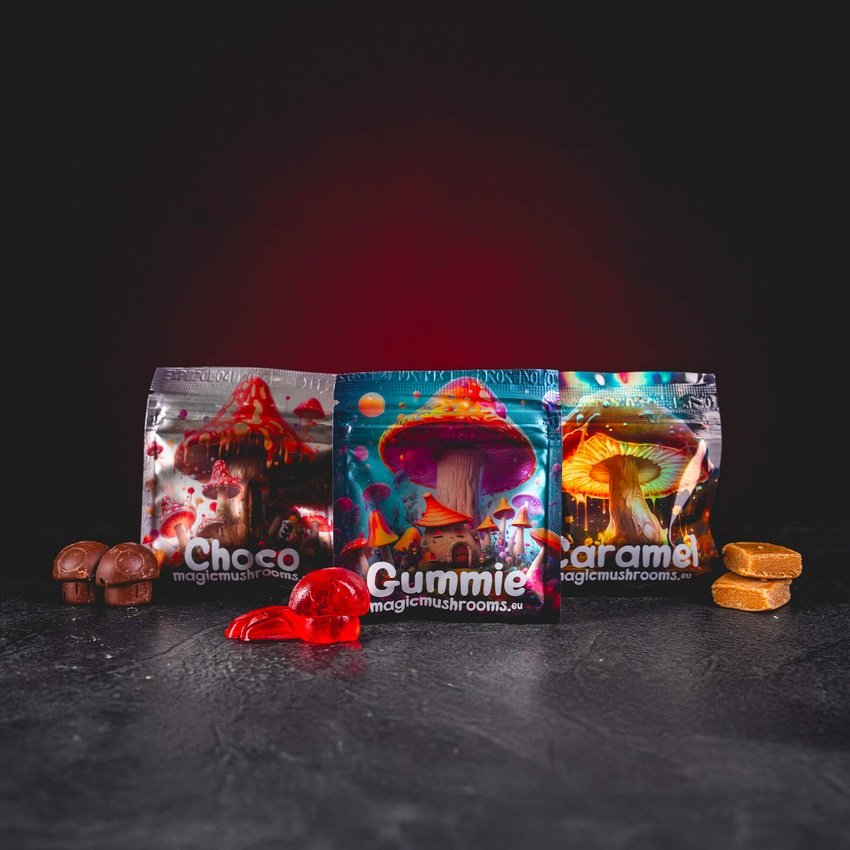 kratom world magic shrums pilz bonbons karamel schokolade gummies kratomworld verkauf shrums paddenstoelen snoepjes karamel chocolade gummies shrums caramel chocolate hongos gomitas kratomworld venta