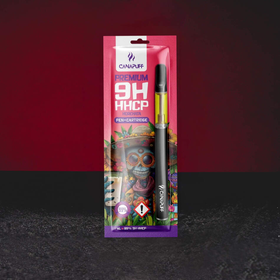 Vape Set 9H-HHCP 99% 1ml Horchata – süßes und cremiges Vape Set mit Melonen-, Bananen-, Zimtcreme- und fruchtig-würzigem Profil
