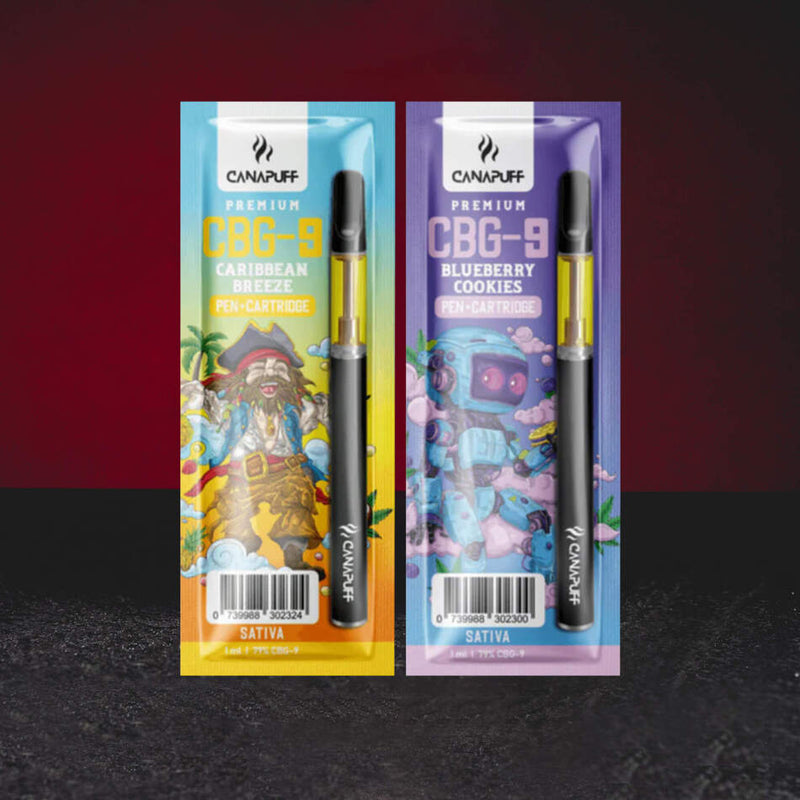Vape Set CBG9 79% 1 ml - premium vape set - Kratom World Europe