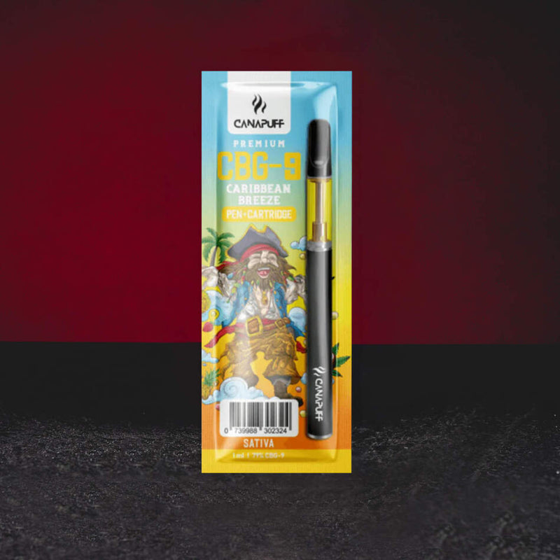 cbg9 vape Canntropy CBG9 Disposable Vape Pen Candy Cane Kush, CBG9 85% quality, 1 ml main image 1