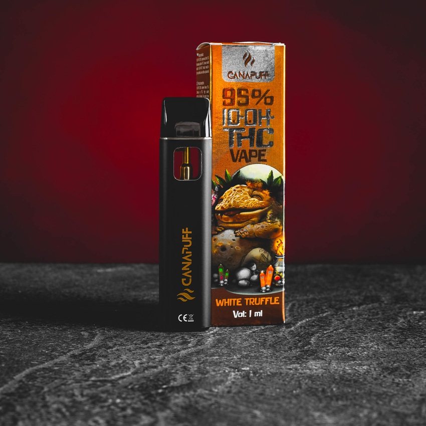 Kratom World Vaporizer Vape Stift 10-OH-TH Cannabinoid Cannabis Clip Prag 5 Verkauf Permanentmarker Cannabinoid white truffle