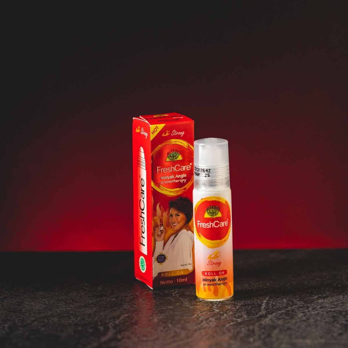 Medicinale olie voor sterke hoofdpijn