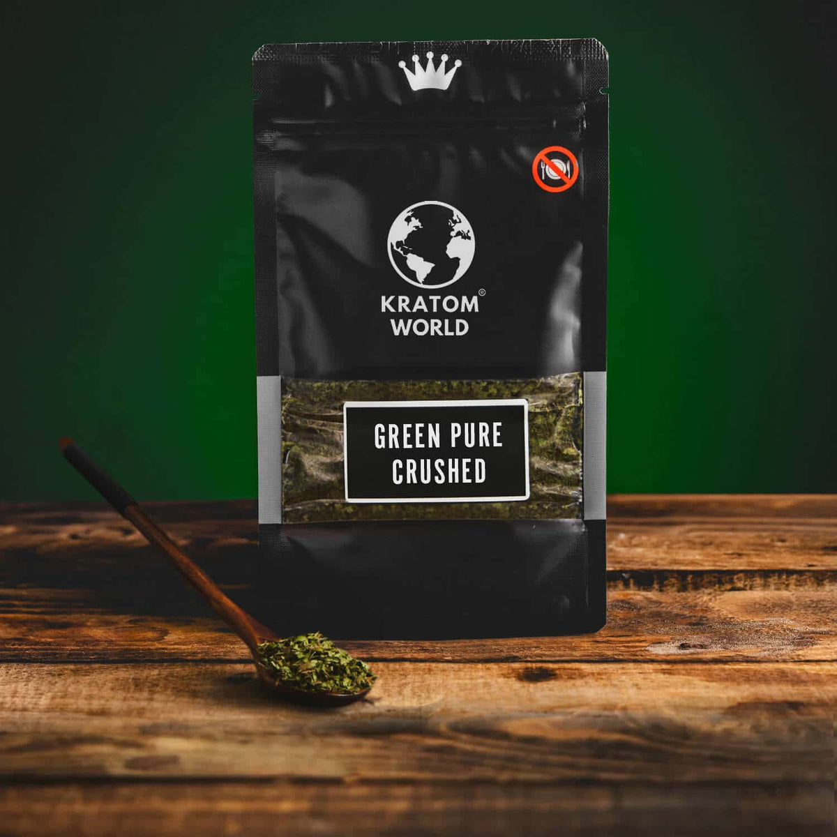 GREEN KRATOM ZERKLEINERT