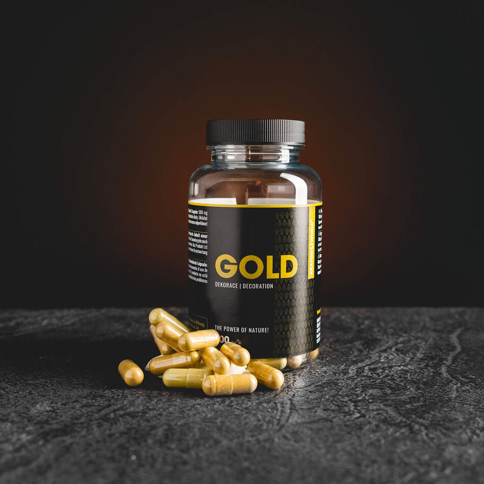 GOLD KRATOM CAPSULES