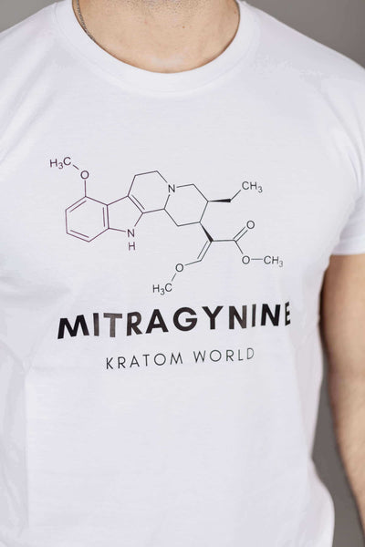mitragynine t-shirt detail
